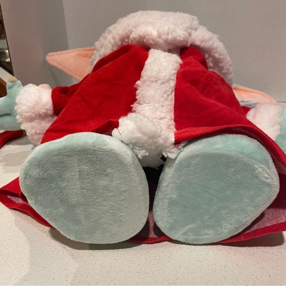 HTF Disney Baby Yoda Plush Star Wars Mandalorian Grogu Holiday Greeter 2022 - Picture 10 of 13